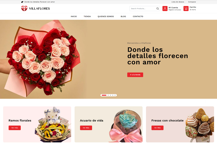tienda online arreglos florales y regalos
